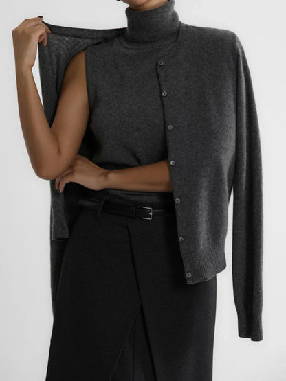 Marenton High-Neck Vest