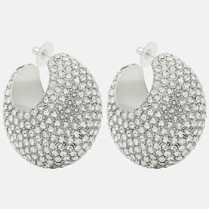 Crystal Hoops