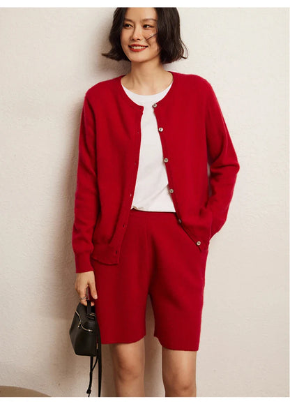 Hadleigh Cashmere Knit Shorts
