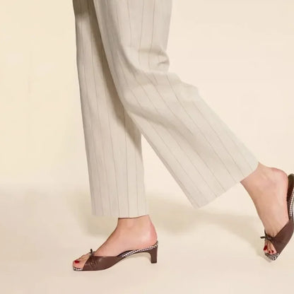 Vinetta Check-In Heel Mules