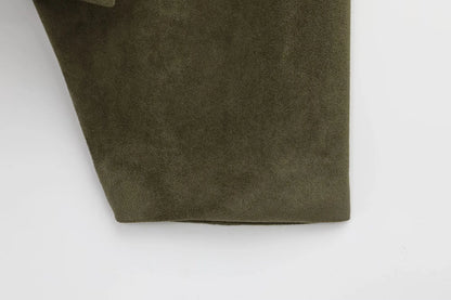 Arden Women's Suede Bomber