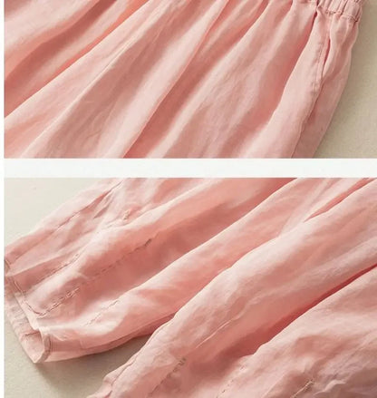 Fleurine Linen Pants
