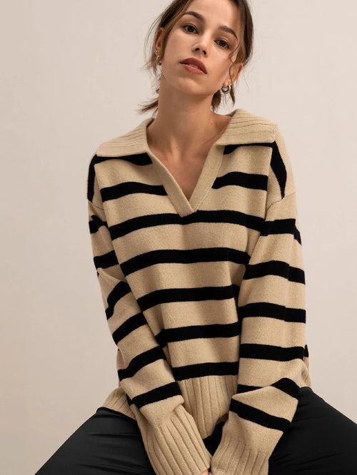 Dunehaven Tidal Stripe Knit