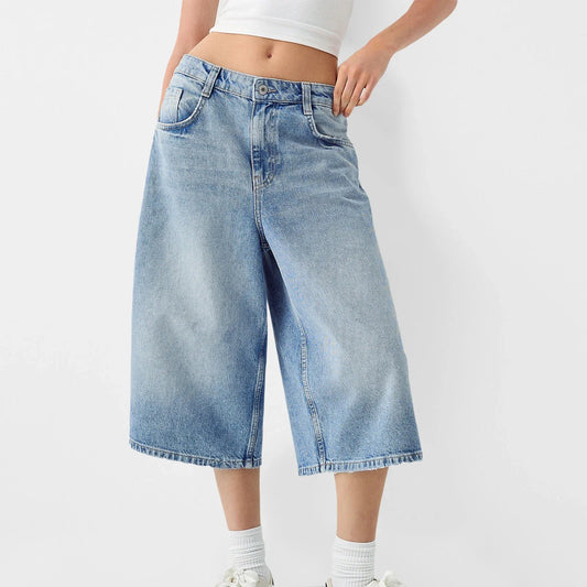 Devon Denim Bermuda shorts