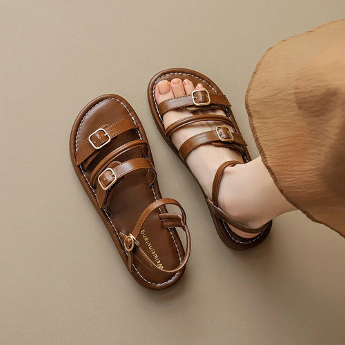 Malibu Leather Sandals
