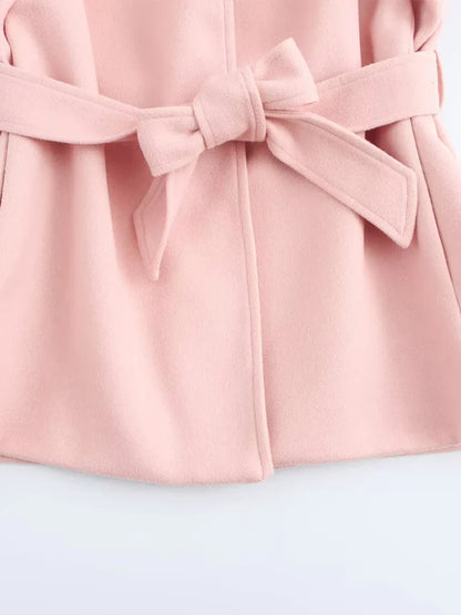Sable Wrap Wool Jacket