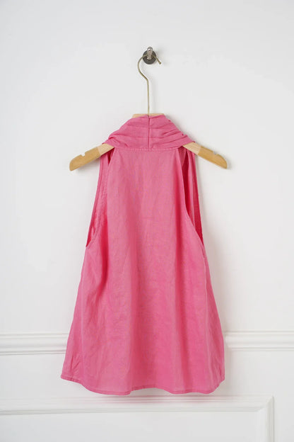 Valienne Drape Linen Vest