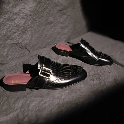 Winslow Fringe Leather Loafers