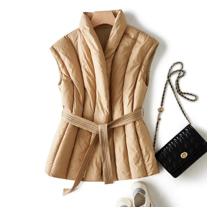 Hässleholm Belted Down Vest