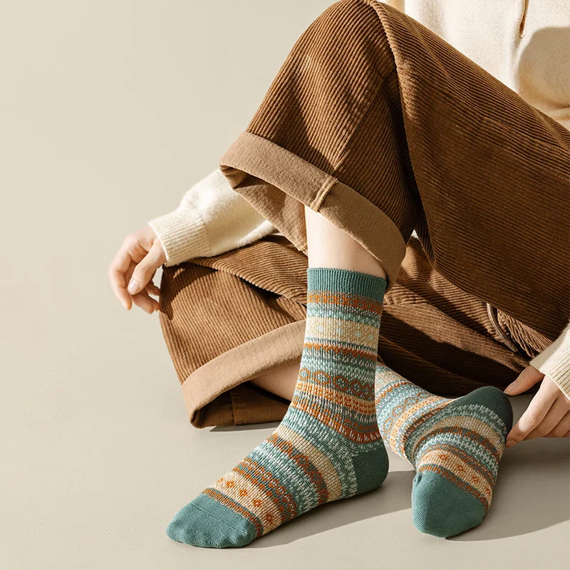 Nordic Haven Cotton Socks