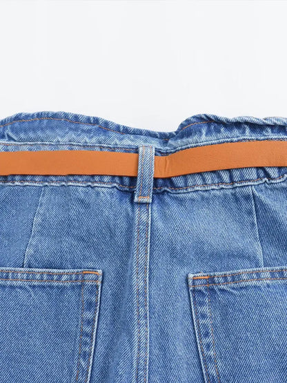 Talia Classic Denim Shorts