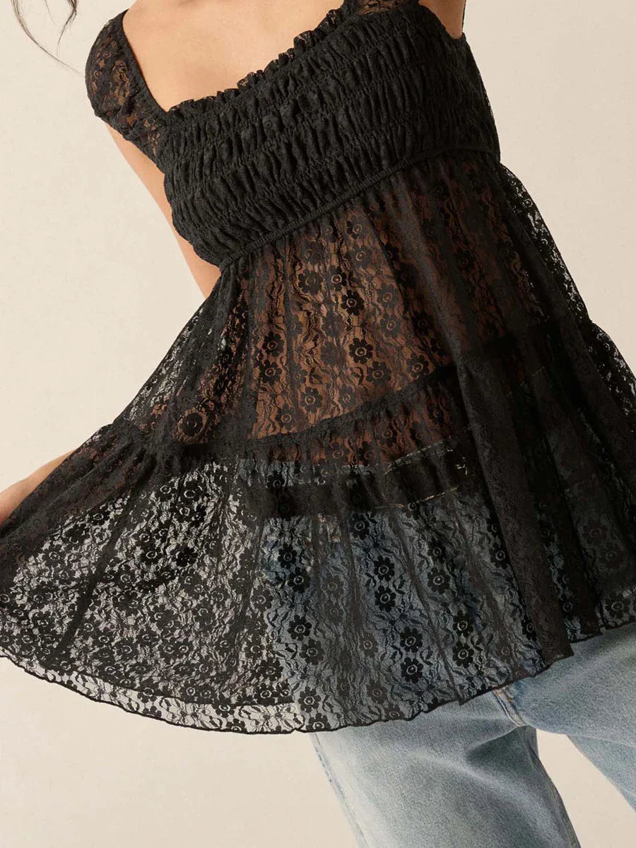 Hadley Summer Cutout Dress Top