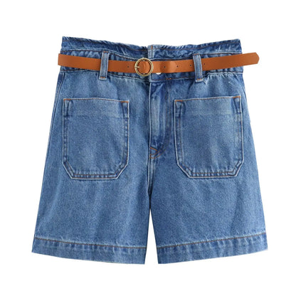 Talia Classic Denim Shorts