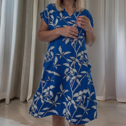 Marta - Floral Short Sleeve Dress
