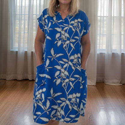 Marta - Floral Short Sleeve Dress