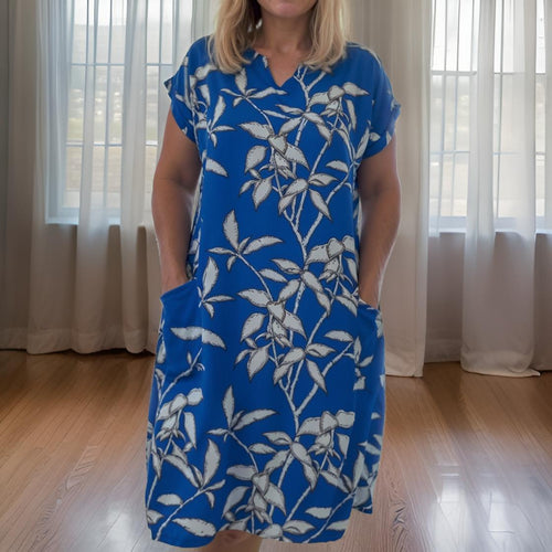 Marta - Floral Short Sleeve Dress