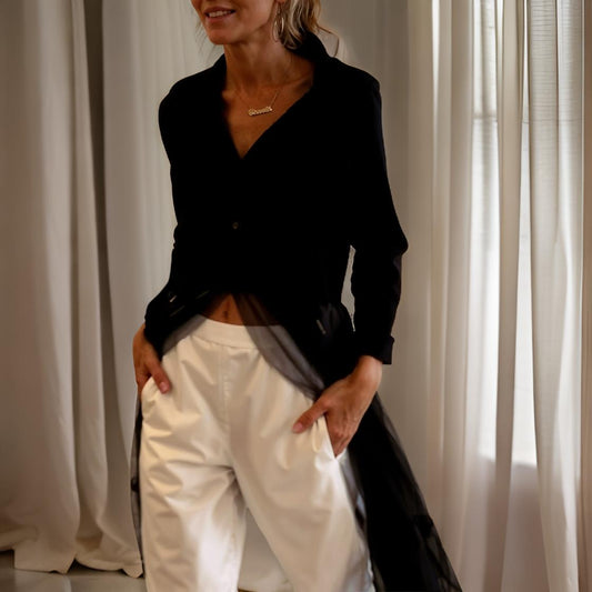 Adelina - Elegant sheer shirts