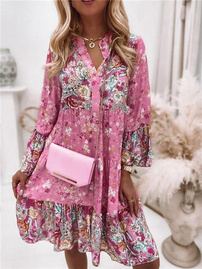 FallGrace - Elegant Autumn Dress