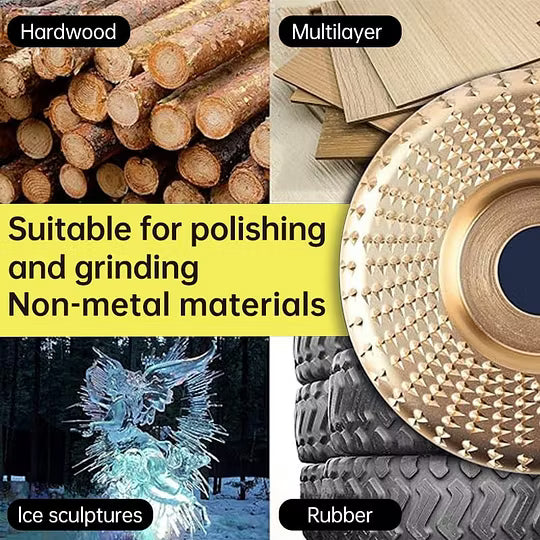 🔥LAST DAY SALE 49% OFF🔥 3PCS Wood Carving Disc Set