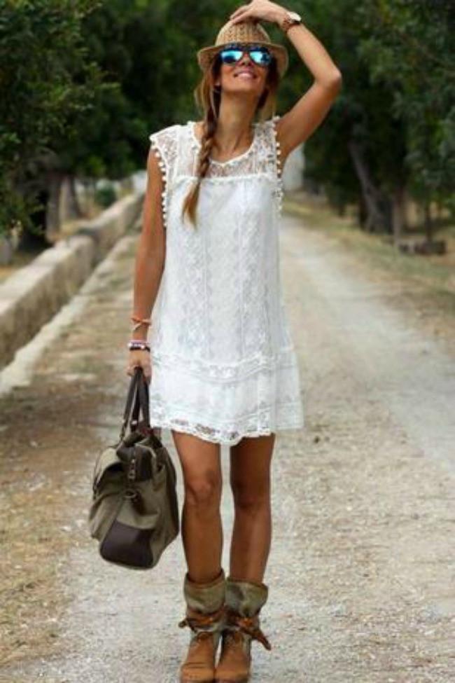 Summer Love - White Summer Dress