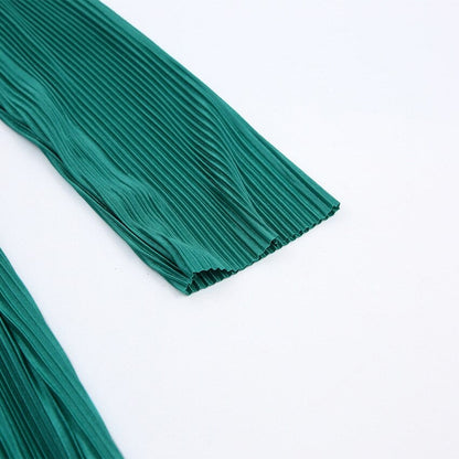 Stella - Pleated Midi Dress