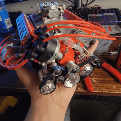 Kit de modélisme moteur V8 à essence