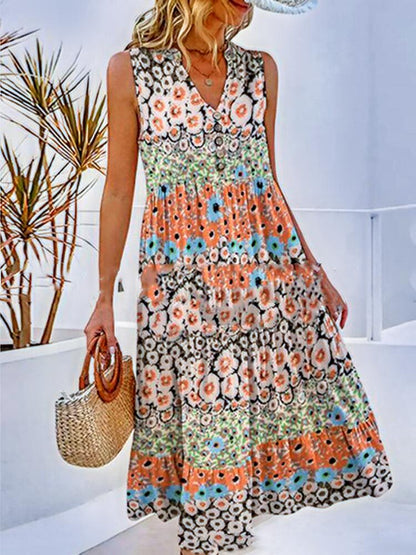 Che's Floral Midi Dress