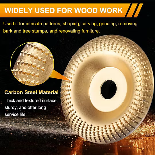 🔥LAST DAY SALE 49% OFF🔥 3PCS Wood Carving Disc Set