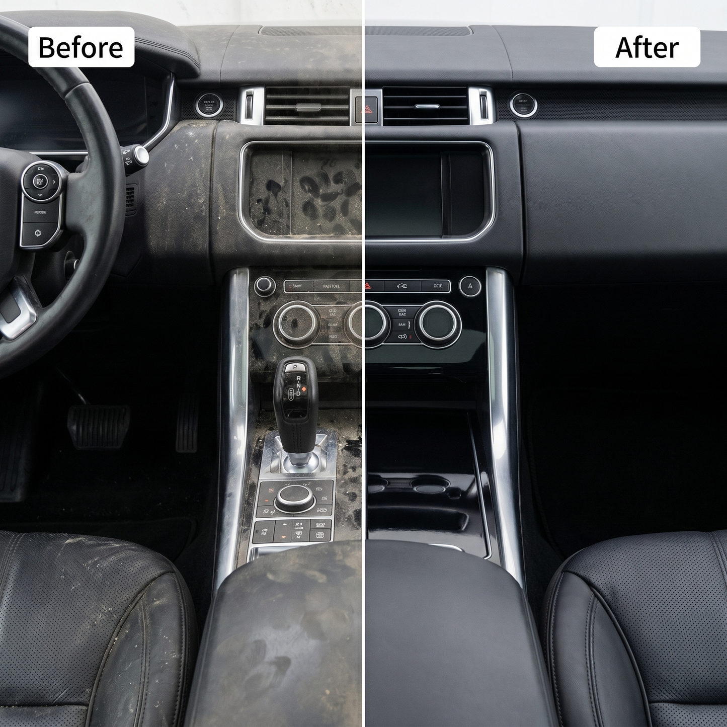 Professional Car Interior Cleaner Concentrate – Deep Clean Finish for Vinyl, Plastic & Rubber
