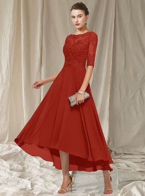Celestia - Maxi festive dress with lace straps