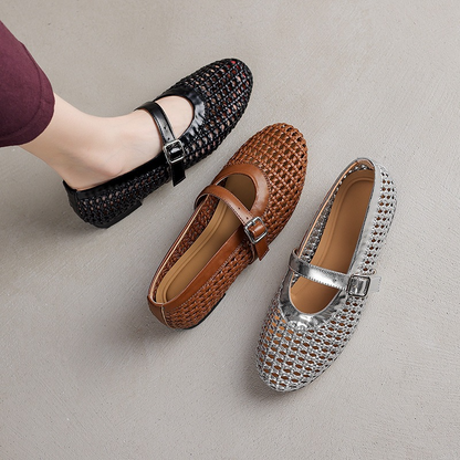 Everly Woven Flats