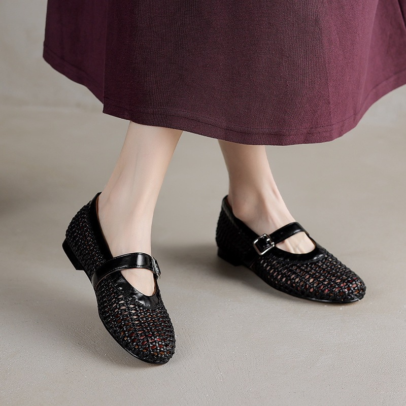 Everly Woven Flats