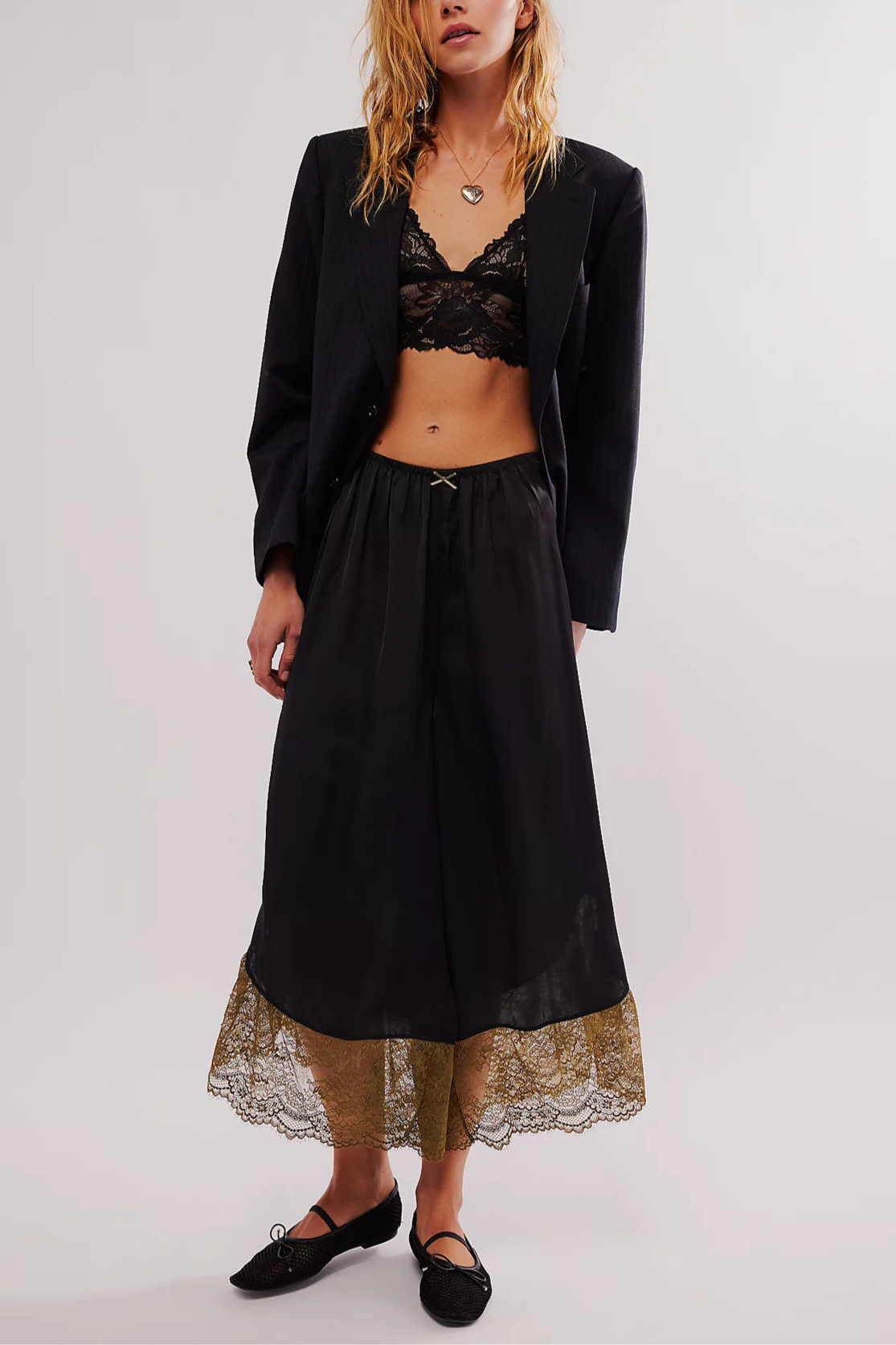 Sinclair Silk Lace Trousers