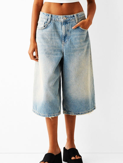 Devon Denim Bermuda shorts