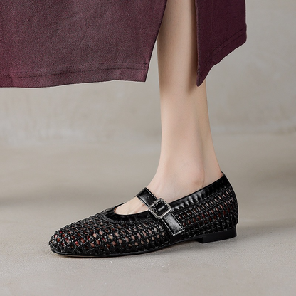 Everly Woven Flats