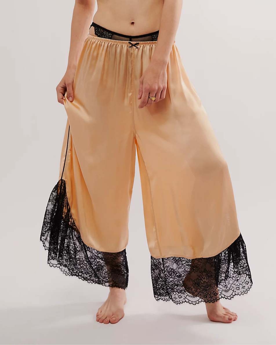Sinclair Silk Lace Trousers