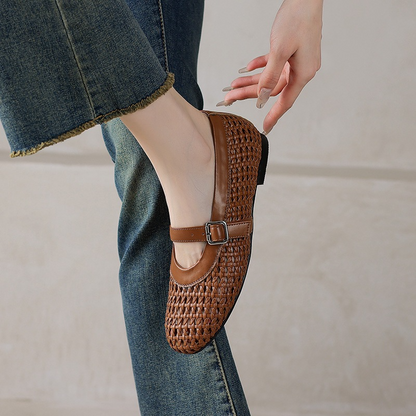 Everly Woven Flats