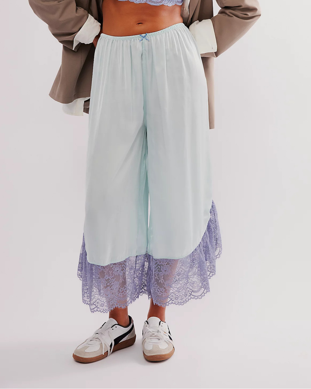 Sinclair Silk Lace Trousers