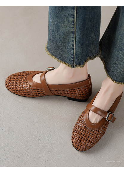 Everly Woven Flats