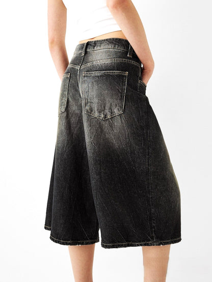 Devon Denim Bermuda shorts
