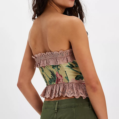 Maribel Lace Corset Top