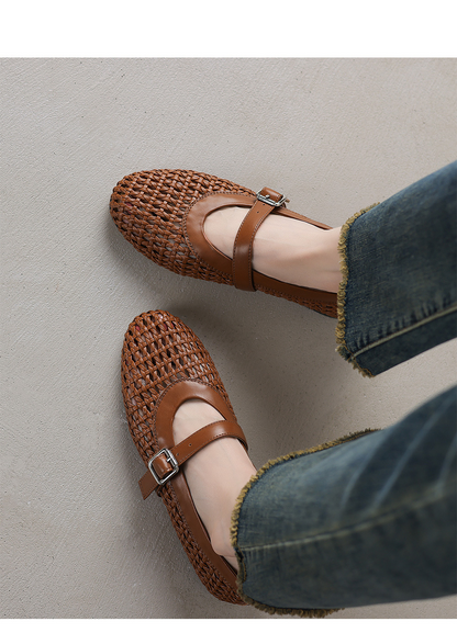 Everly Woven Flats