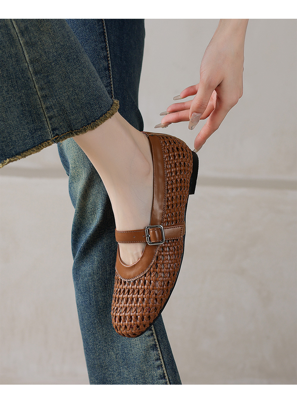Everly Woven Flats