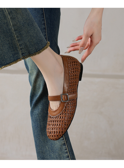 Everly Woven Flats