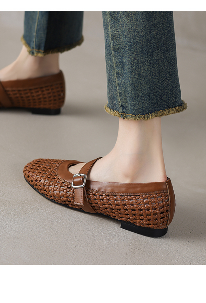 Everly Woven Flats