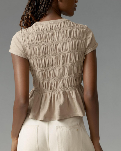 Rita DiCaprio Ruffle Top