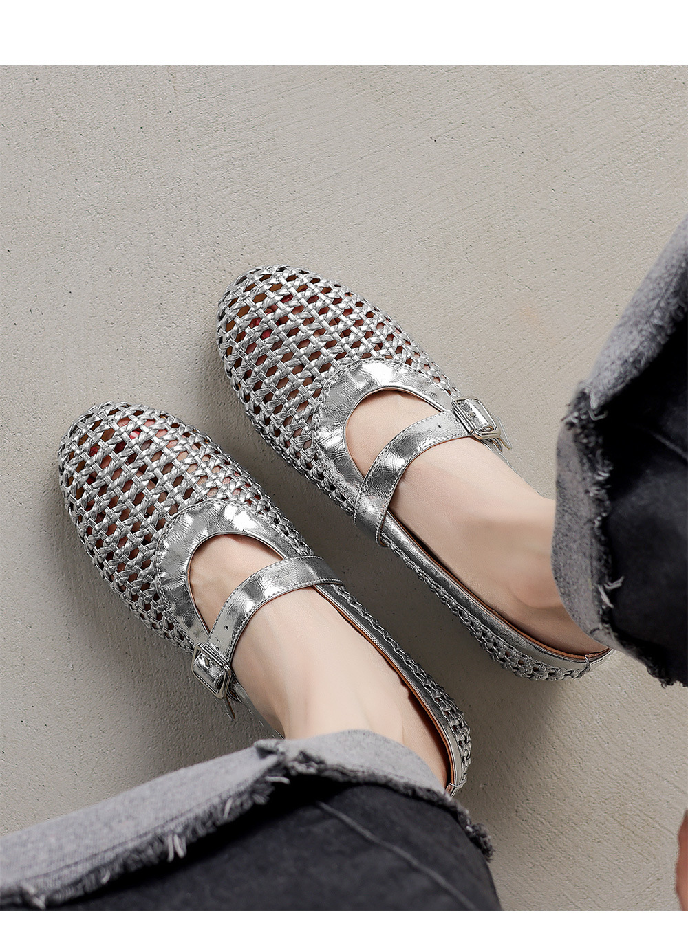 Everly Woven Flats
