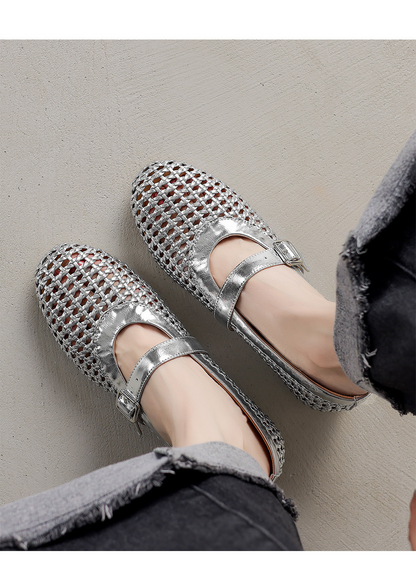 Everly Woven Flats