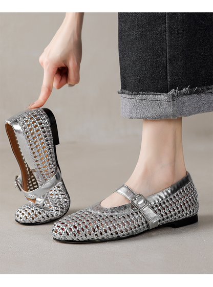 Everly Woven Flats