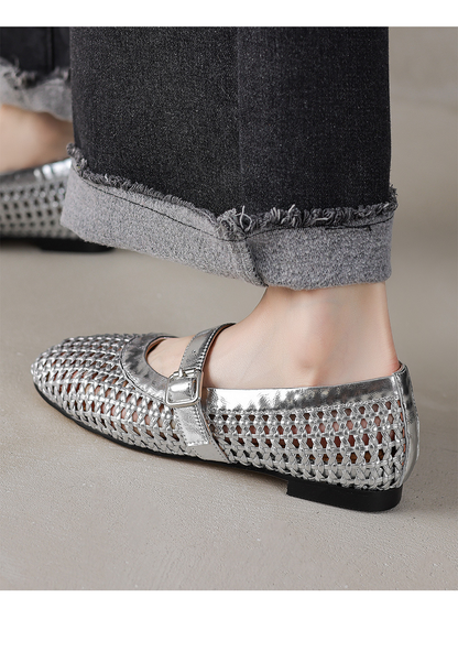 Everly Woven Flats